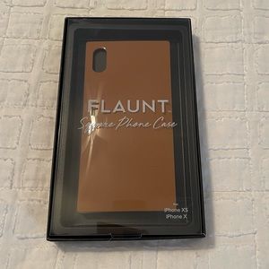 Flaunt Square Phone Case iPhone X or XS